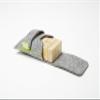 8 Piece Tegu Pocket Pouch Magnetic Wooden Block Set, Natural view 4