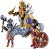 Playmobil Dwarf King with Guards view 2