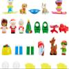 Fisher-Price Little People Toddler Toys Advent Calendar, Set of 24 Figures & Accessories for Christmas Play Ages 1+ Years view 3