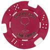 10 FREE DRINK RED POKER CHIPS TOKENS RESTAURANTS OR BAR - WINE GLASS view 1