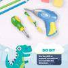 CP Toys Create-A-Dino Building Set with Electronic Drill and Screwdriver view 3