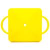 11.5" Gym Class Super Scooters Sliding Board with Non-Skid Casters and Safety Handles by K-Roo Sports (Yellow) view 2