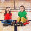 11.5" Gym Class Super Scooters Sliding Board with Non-Skid Casters and Safety Handles by K-Roo Sports (Yellow) view 4