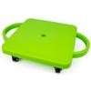11.5" Gym Class Super Scooters Sliding Board with Non-Skid Casters and Safety Handles by K-Roo Sports (Green) view 1