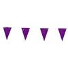 100 Ft Purple Pennant Banner 48 Flags Party Event Toy view 1
