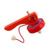 FQStech Wooden Spinning Top Gyroscope peg-top with Handle and Pull String Wire,can Last Long time, Color Random view 1