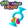Fat Brain Toys pipSquigz Loops Teal view 2