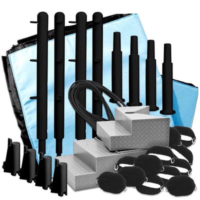 Figures Toy Company Wrestling Ring Conversion Kit: Deal 4 (Black & Blue Extreme Deal)