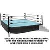 Figures Toy Company Wrestling Ring Conversion Kit: Deal 4 (Black & Blue Extreme Deal) view 2