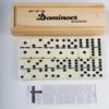 Dominos Set for Adults, Double 6 Domino Game, Double Six Standard Domino with Natural Wooden Box, 28 Tiles,Tradditional Board Game for Adults and Elderly. view 3