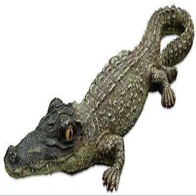 18" Small Floating Alligator