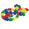 Excellerations Early STEM Toy, Connecting, Fun, Linking, Pop Beads for Toddlers, Snap Lock Beads Set in Storage Bin, Pack of 28 view 1
