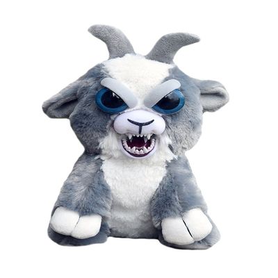Feisty Pets William Mark Junkyard Jeff Adorable Plush Stuffed Goat That Turns Feisty with a Squeeze