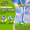 Geospace Jumparoo Deluxe LED Bungee Boing Foam Bouncing Toy - The Squeakiest, Easiest Pogo Ever! for Kids 3 Years & Up view 2