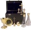 9 Piece Deluxe Travel Mass Kit and Communion Set with Black Carrying Case view 4