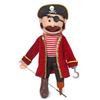 25" Pirate, Peach Male, Full Body, Ventriloquist Style Puppet view 1