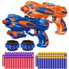 POKONBOY 2 Pack Blaster Guns Toy Guns for Boys with 60 Pack Refill Soft Foam Darts for Kids Birthday Gifts Party Supplies Hand Gun Toys for 6+ Year Old Boys view 1