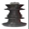 MegaChess Individual Chess Piece - King - 37 Inches Tall - Black view 1