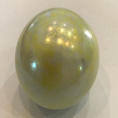 Moon Marble Co. 35mm / 1 3/8" Yellow Astroid Jumbo