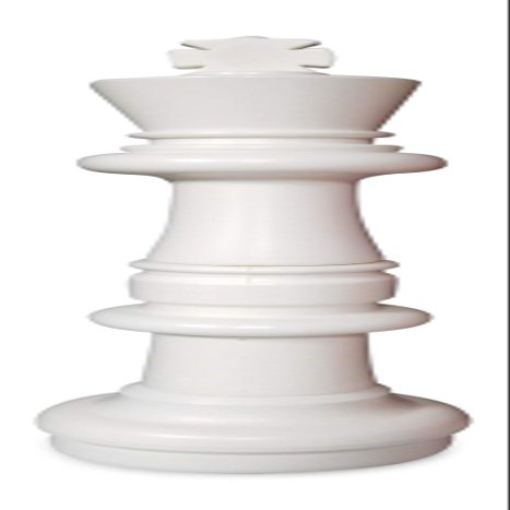 MegaChess Individual Chess Piece - King - 37 Inches Tall - White