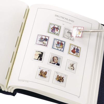Lighthouse SF-Illustrated Album Fed. Rep. of Germany 1980-1994, incl. slipcase, Blue