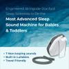 Adaptive Sound Technologies LectroFan Alpha Portable Sleep Sound Machine - Rechargeable White Noise Machine for Crib, Stroller, Car Seat & More - 7 Non-Looping Sounds - for Travel, Bedroom, Nursery view 2