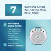 Adaptive Sound Technologies LectroFan Alpha Portable Sleep Sound Machine - Rechargeable White Noise Machine for Crib, Stroller, Car Seat & More - 7 Non-Looping Sounds - for Travel, Bedroom, Nursery view 3