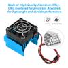 Super Brushless Motor Heatsink with Cooling Fan RS540 550 540 Size 5-6V Electric Engine Heat Sink for Remote Control RC Car Truck Buggy Crawler view 2