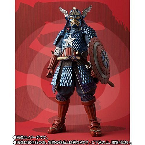 Bandai Hobby Maisho Manga Realization Samurai CAPAIN America Figure