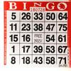 American Games 1 on Red Bingo Paper Cards - 500 Cards per Pack view 1