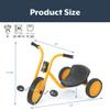 Angeles Kids Tricycle, Toddler Tricycle with Solid Airless Rubber Tires, Kids Bike for Preschools and Daycare, Ages 4+, MyRider 6" Tall Seat view 3