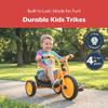 Angeles Kids Tricycle, Toddler Tricycle with Solid Airless Rubber Tires, Kids Bike for Preschools and Daycare, Ages 4+, MyRider 6" Tall Seat view 4