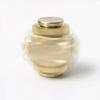 DMaos Fidget Cube Spinner, Linkage 4 Gears Figity Spin Finger Games, Metal Brass with Super Smooth Bearings, Durable Mechanics Romoveable, Small Premium Figit Toy - Gold view 4