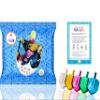 The Dreidel Company 10-Pack Hanukkah Dreidels Metallic Multi-Colored Dreidels with English Translation, Spinning Tops Includes Dreidel Game Instruction Card view 1