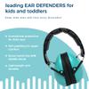 Baby Banz Earmuffs Kids Hearing Protection - Ages 2+ Years - The Best Earmuffs for Kids - Industry Leading Noise Reduction Rating - Soft & Comfortable - Kids Ear Protection view 3