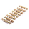10pcs Bonsai Dollhouse Miniature Garden Decorative Picket Fence 3.5 x 10cm (Wooded Color) view 4