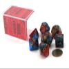 Chessex CHX26429 Dice-Gemini Set, One Size, Blue/Red/Gold view 4