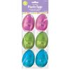 Amscan International Eggs, 3", Metallic Multicolor view 2