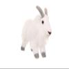 Wild Republic Mountain Goat Plush, Stuffed Animal, Plush Toy, Gifts for Kids, Cuddlekins 8 Inches view 3