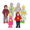 Hape Happy Family Dollhouse Set Award Winning Doll Family Set, Unique Accessory for Kids Wooden Dolls House. view 1