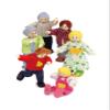 Hape Happy Family Dollhouse Set Award Winning Doll Family Set, Unique Accessory for Kids Wooden Dolls House. view 3