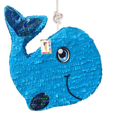 APINATA4U Blue Baby Whale Pinata