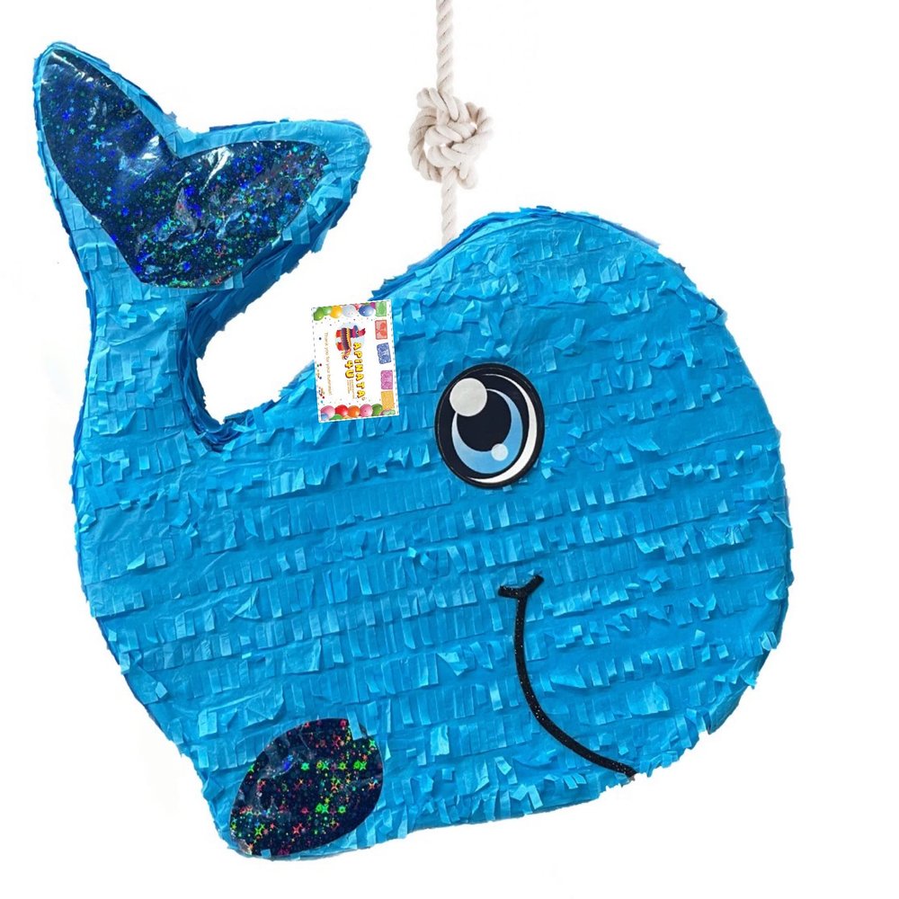 APINATA4U Blue Baby Whale Pinata