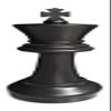 MegaChess Individual Chess Piece - King - 16 Inches Tall - Black view 1