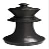 MegaChess Individual Chess Piece - Queen - 15 Inches Tall - Black view 1