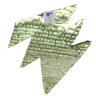 APINATA4U 20" Gold Lightning Bolt Pinata Super Hero Themed Birthday Party Supplies Decoration