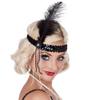 Boland 00620 Charleston Headband, Black, One Size view 3