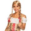 Boland Oktoberfest Heidi Blonde Wig and Bows view 2