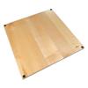 Zelus Borderless Tournament Chess Board with Inlaid Mahogany Wood, Large 18 x 18 Inch, Board Only view 3