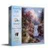 SUNSOUT INC - Tranquility Falls - 1000 pc Jigsaw Puzzle by Artist: Dennis Lewan - Finished Size 20" x 27" - MPN# 48371 view 2